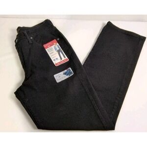 Riders By Lee  Relaxed Fit Women's Jeans Dark Wash Black Mid‎ Rise Size 10 NWT